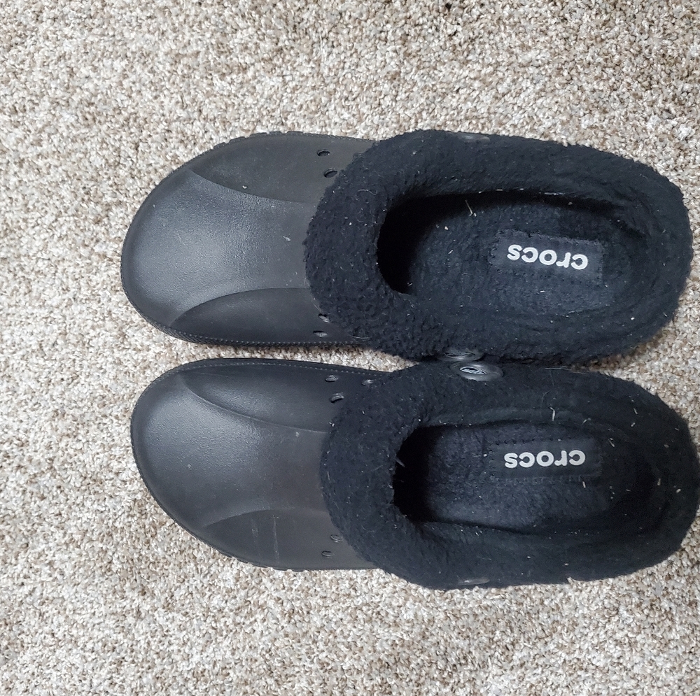 Fur Lined Crocs